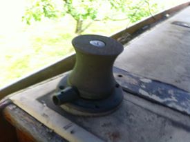 Original Coach roof mount for the winches