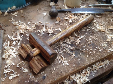 the sad demise of the first tool I ever made.... back in 1981