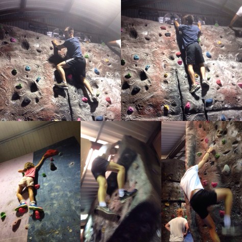 Climbing fun