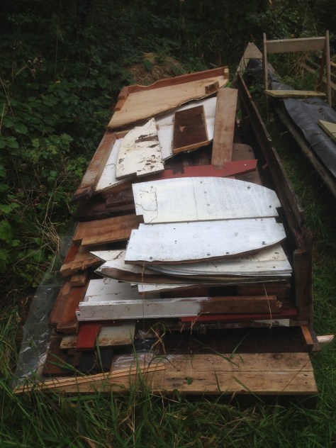 A surprising amount of stuff when it's all collected