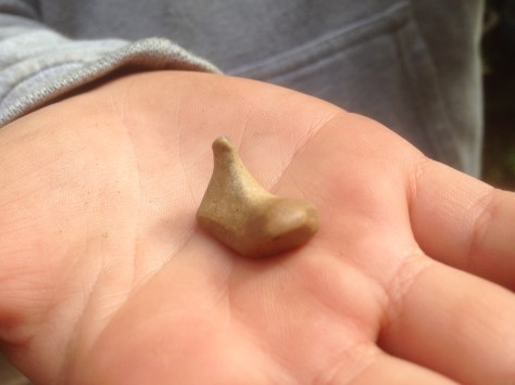 Tiny stone last for making tiny shoes upon. Fairies exist. Fact!