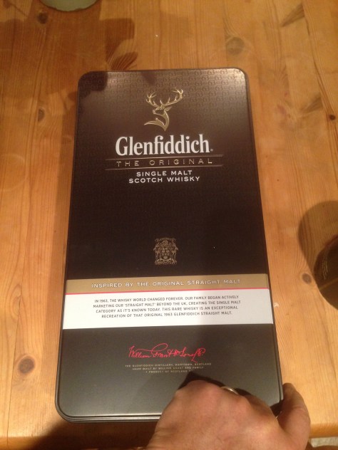 It always seems a shame to throw away the tin...