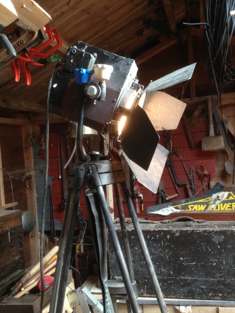 Improved lighting in the workshop