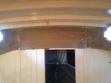 Lesson learned here is never paint wood if you might ever want it unpainted!