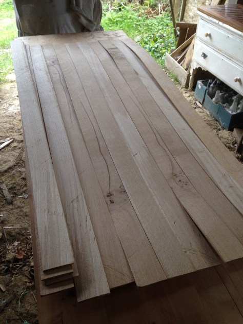 All ready for gluing