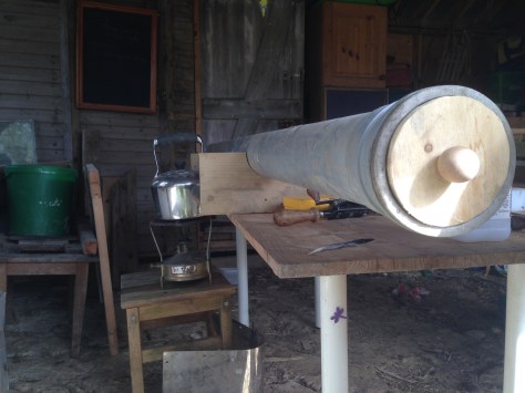 The Steaming in progress